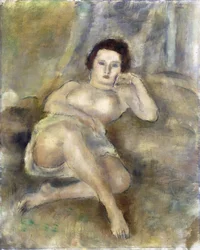 Liggend meisje, 1925