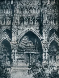 De kathedraal van Amiens, 20e eeuw