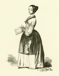 De Gouvernante (gravure)