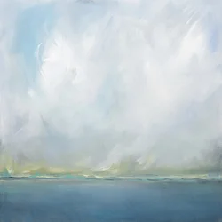 Serene, vredige horizon