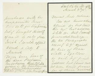 Autograaf brief