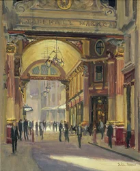 Leadenhall Market - het kruispunt
