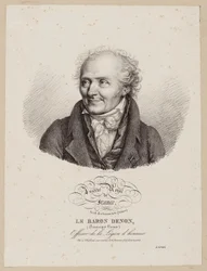 Koninklijk Instituut van Frankrijk / Academie voor Schone Kunsten (Schilderkunst) / Baron Denon / (Dominique Vivant) / Officier van het Legioen van Eer.