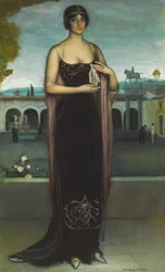 Portret van Adela Carboné 1890-1960, ca. 1911