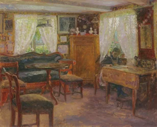 Woonkamer in Finkenwerder