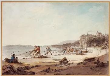 Een Trechternet in Tenby, 1795