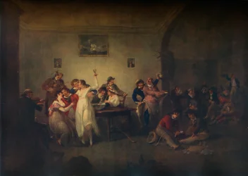 De terugkeer van een ongehuwde zeeman, ca. 1800