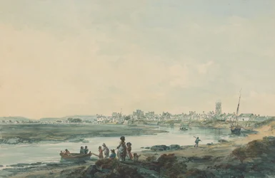 Cardiff vanuit het zuiden