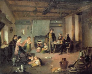 De Familie van de Schilder in Masham