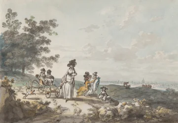 Uitzicht op Londen met St. Paul