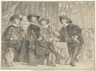 De overlieden van de Handboogdoelen