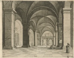 Kerkinterieur Perspectivische voorstellingen (series title)