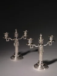 Kandelaar, firma van Peter Carl Fabergé