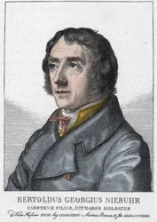 Barthold Georg Niebuhr (1776-1831), Duitse historicus - Portret van Barthold Georg Niebuhr Duitse historicus (Kopenhagen)