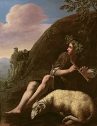 Pastoraal, Herder en Schapen (post restauratie)