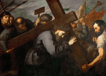 Christus draagt het kruis