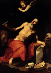 Sint Hiëronymus hoort de laatste trompet, 1626