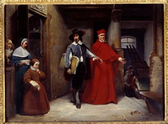 De kardinaal komt de schilder Jose de Ribera ophalen in Napels