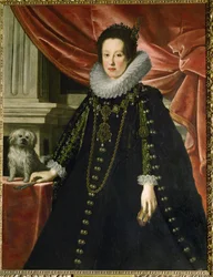 Anna de Medici, dochter van Groothertog Cosimo II van Toscane (schilderij op doek)