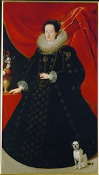 Eleonora Gonzaga, vrouw van keizer Ferdinand III ... (schilderij op doek)