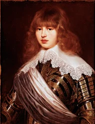 Portret van Prins Valdemar Christian van Denemarken
