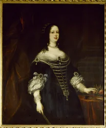 Portret van Vittoria della Rovere (1622-1694), Groothertogin van Toscane, vrouw van Ferdinand II de