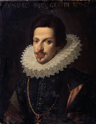 Portret van groothertog van Toscane Cosimo II de Medici (1590-1621)