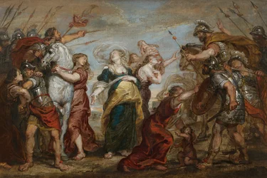 De verzoening van de Romeinen en de Sabijnen