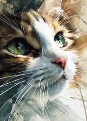 Nieuwsgierige kattenogen