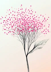 Tere roze takjes