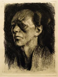 Arbeidersvrouw (met de oorbel)