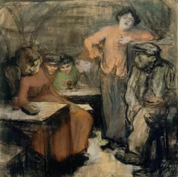 Parijse kelderbar