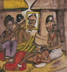 Vrouwen uit Mali, ca. 1929
