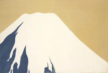 Mount Fuji, uit Momoyo-gusa