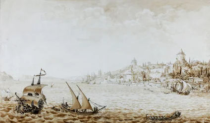 Uitzicht op de Rumeli Hisari