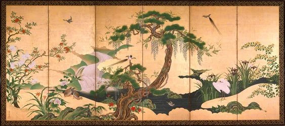 Vogels en Bloemen van Lente en Zomer