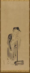 Shide Jittoku, Edo-periode, begin 17e eeuw