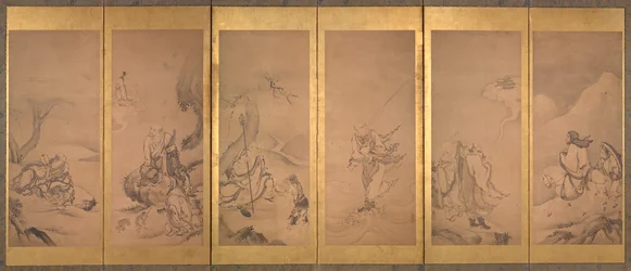 Boeddhistische, taoïstische en confucianistische patriarchen