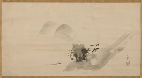 Landschap, Edo-periode, 17e eeuw