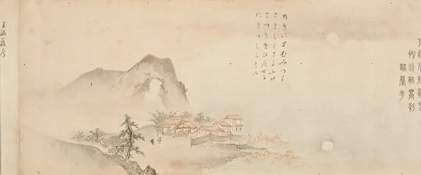 Acht Zichten van de Xiao en Xiang Rivieren, 1675