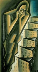 Vrouw boven de Stad, ca. 1917-1920