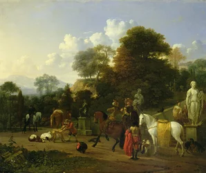 Na de jacht, 1664