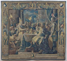 Cleopatra vermaakt Anthony, ca. 1640