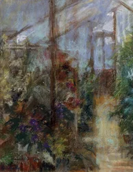 De kas, 2000 (pastel op papier)