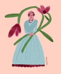 Kleurrijk bloemenportret
