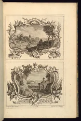 Ontwerp voor Twee Cartouches