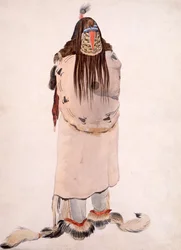 Awasho dichsas, Hidatsa man