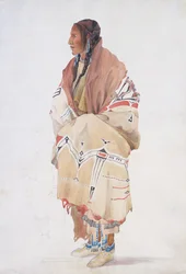Chan-Cha-Uia-Teuin, Teton Vrouw