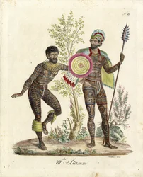 Krijgers van de stam VIII (druk)