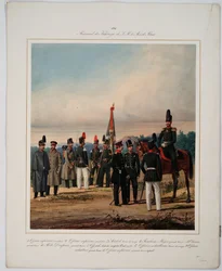 5e Kaluga Infanterieregiment van Keizer Wilhelm I van Pruisen, 1861